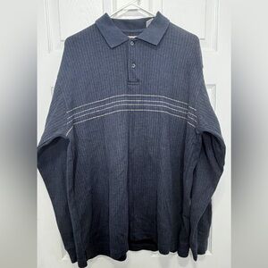 Pierre Cardin Dark Gray Knit Sweater - size M